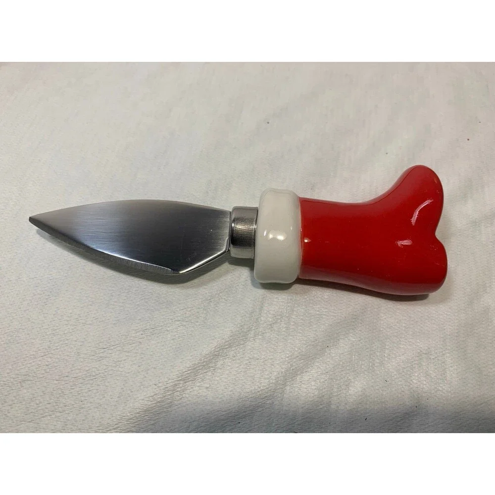 Dept 56 Christmas cheese spreaders
